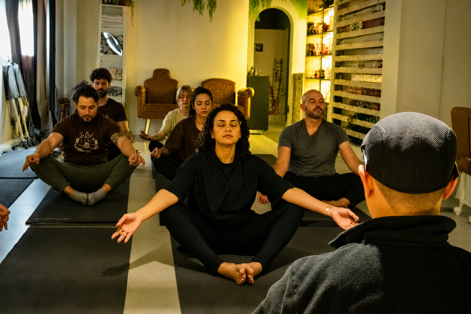 Workshop de mindfulness em grupo